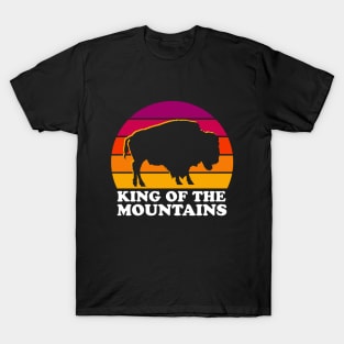 King Of The Montains - Buffalo Mountains Gift T-Shirt